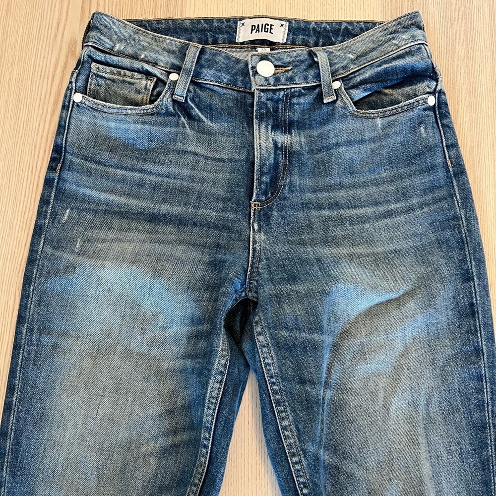 Paige Hoxton Slim Crop jeans 25 - Picture 3 of 8